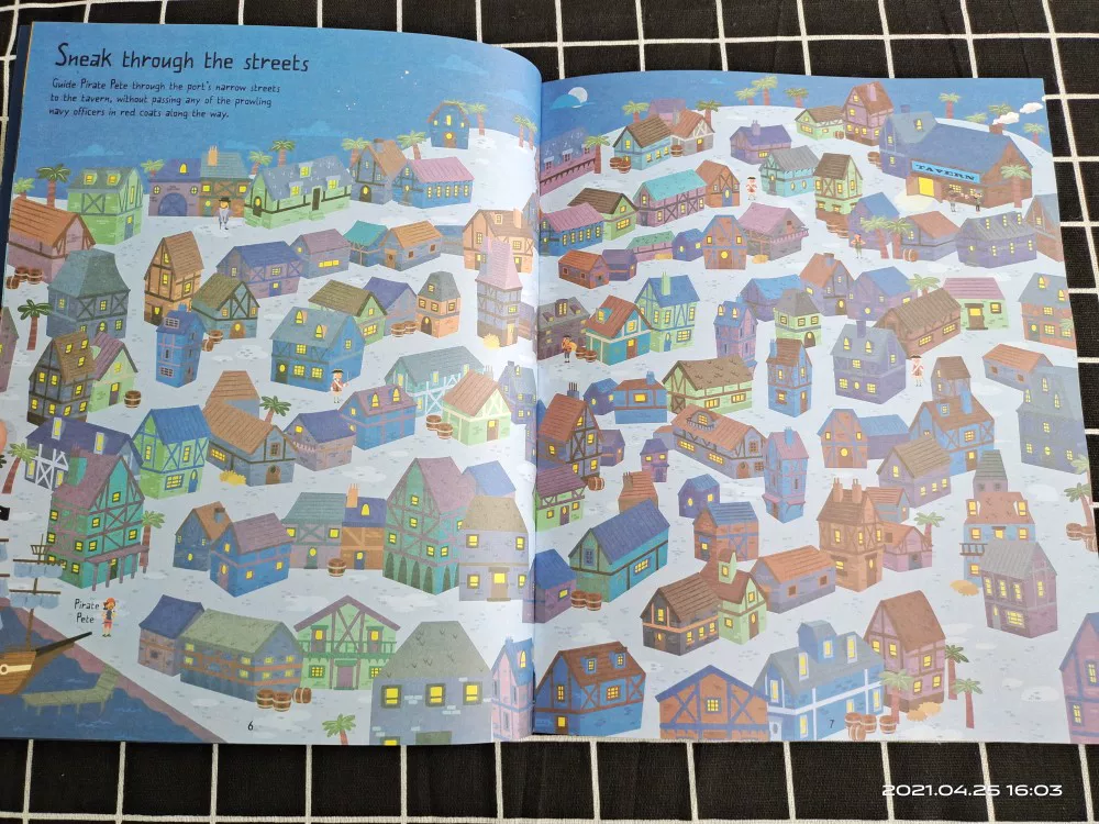 The Usborne Pirate Maze Book