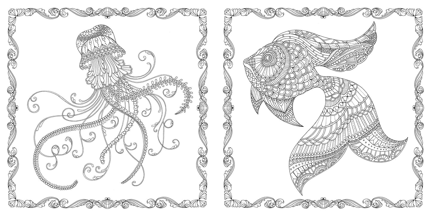 Colouring Book Lost Ocean