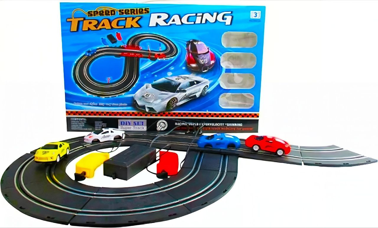 Electric Remote Control Track Racing Set Toy
