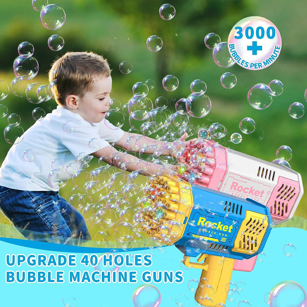 Mini Style Space Bubble Gun for Kids