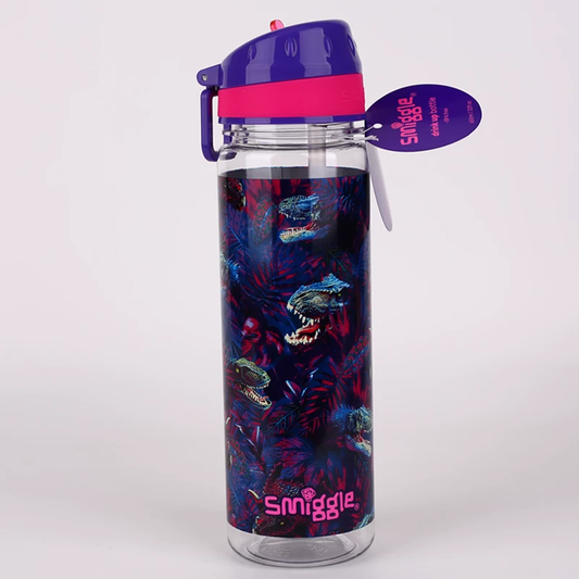Smiggle Bottle 650ml Dinosaur Design 24cm