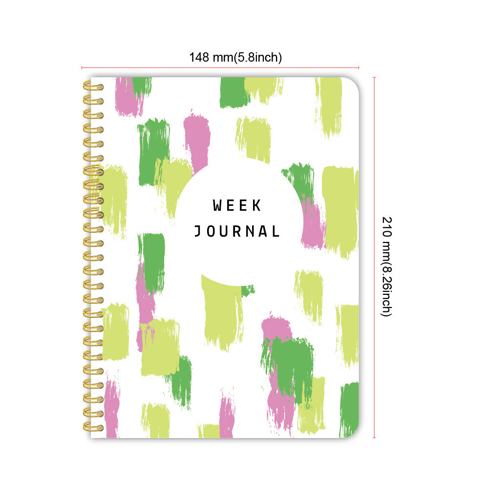 Week Journal With Stikers. To do list