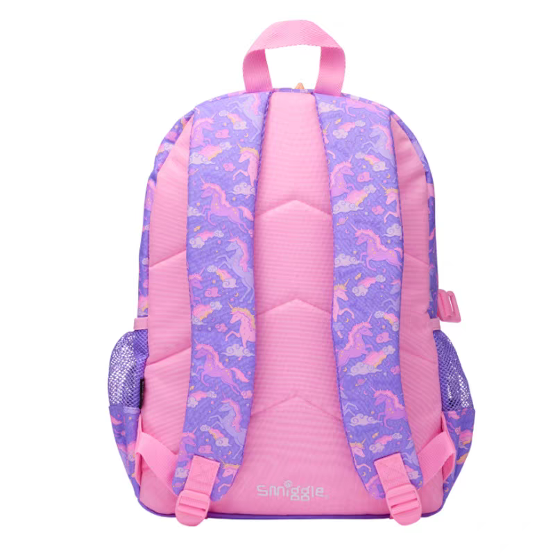 Smiggle Unicorn Design 3pcs Set Backpack 42cm Case Bottle