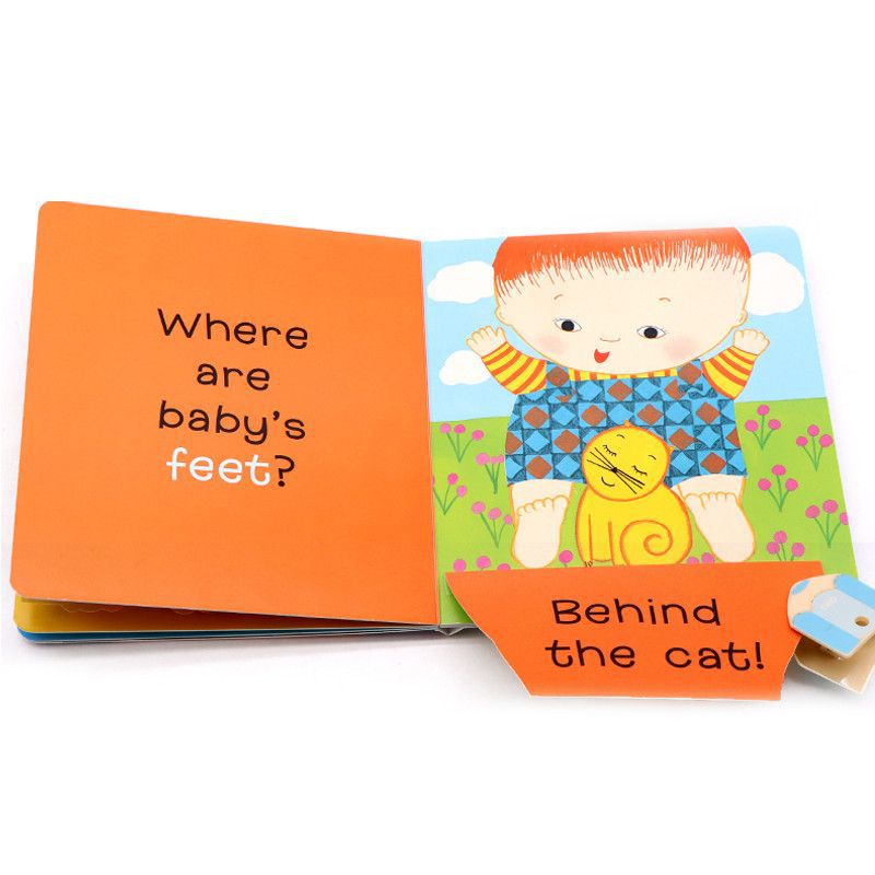 Where Is Baby's Belly Button? Lift-the-Flap Book | Hard Cover | 1+