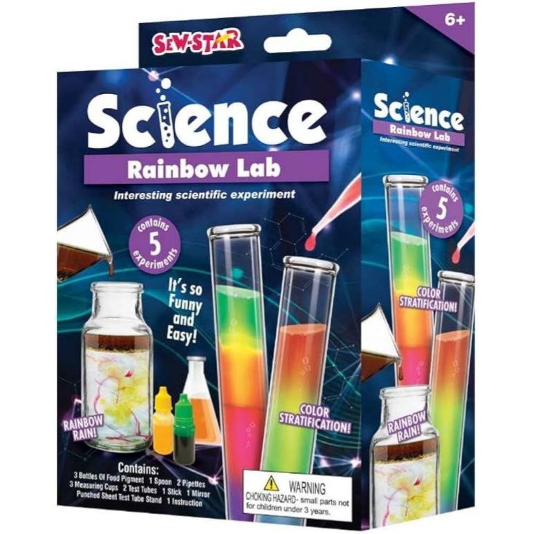 DIY Science Rainbow Lab Toy For Kids
