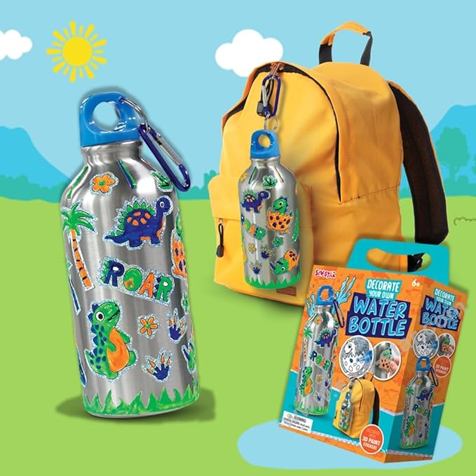 Decorate Your Own Water Bottle Diy For Kids For Boy/Girl