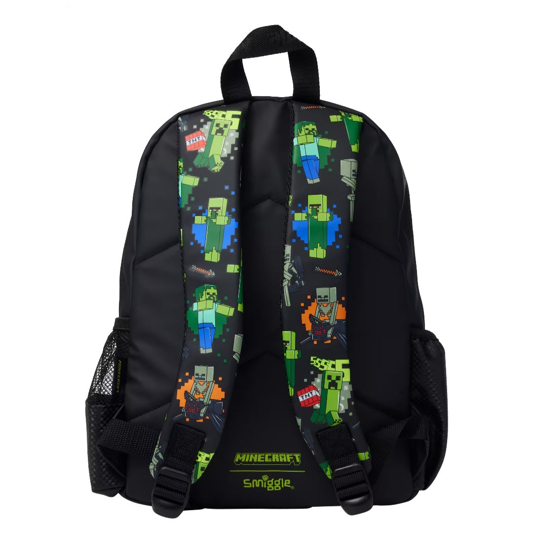 Smiggle Small Backpack Minecraft Design 38cm KG1-KG3