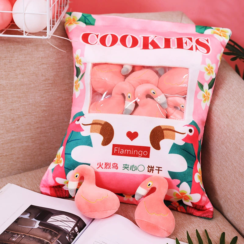 Pillow Stuffed Animal Toys Cartoon Animal Design
