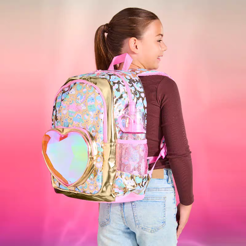 Smiggle Heart Design Backpack 42cm