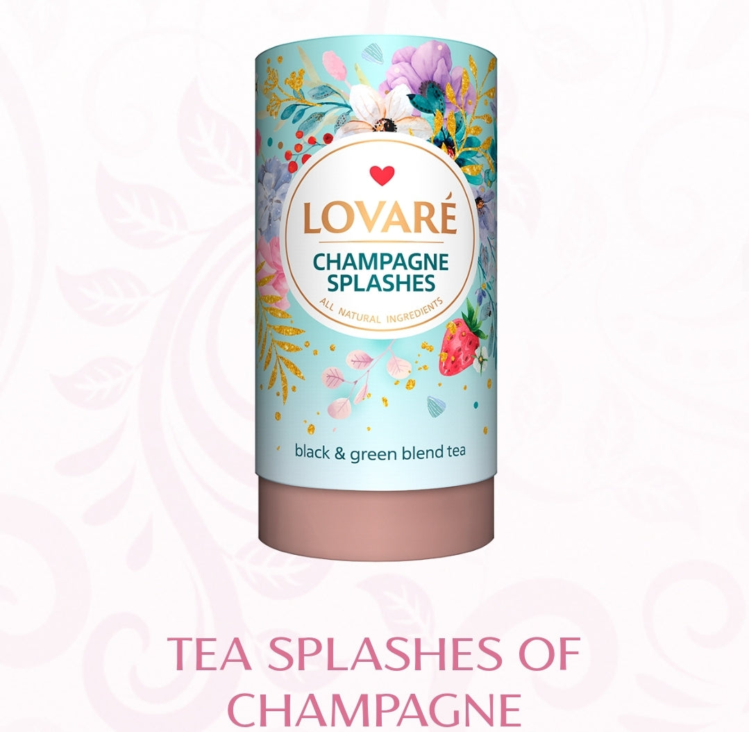 Tea In Tube Lovare Many Flavors 80gr
