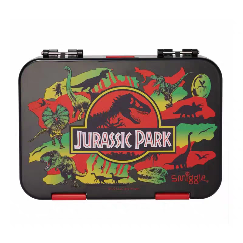 Smiggle Jurassic Park 3pcs Set Backpack 38cm Lunch box Lunch bag