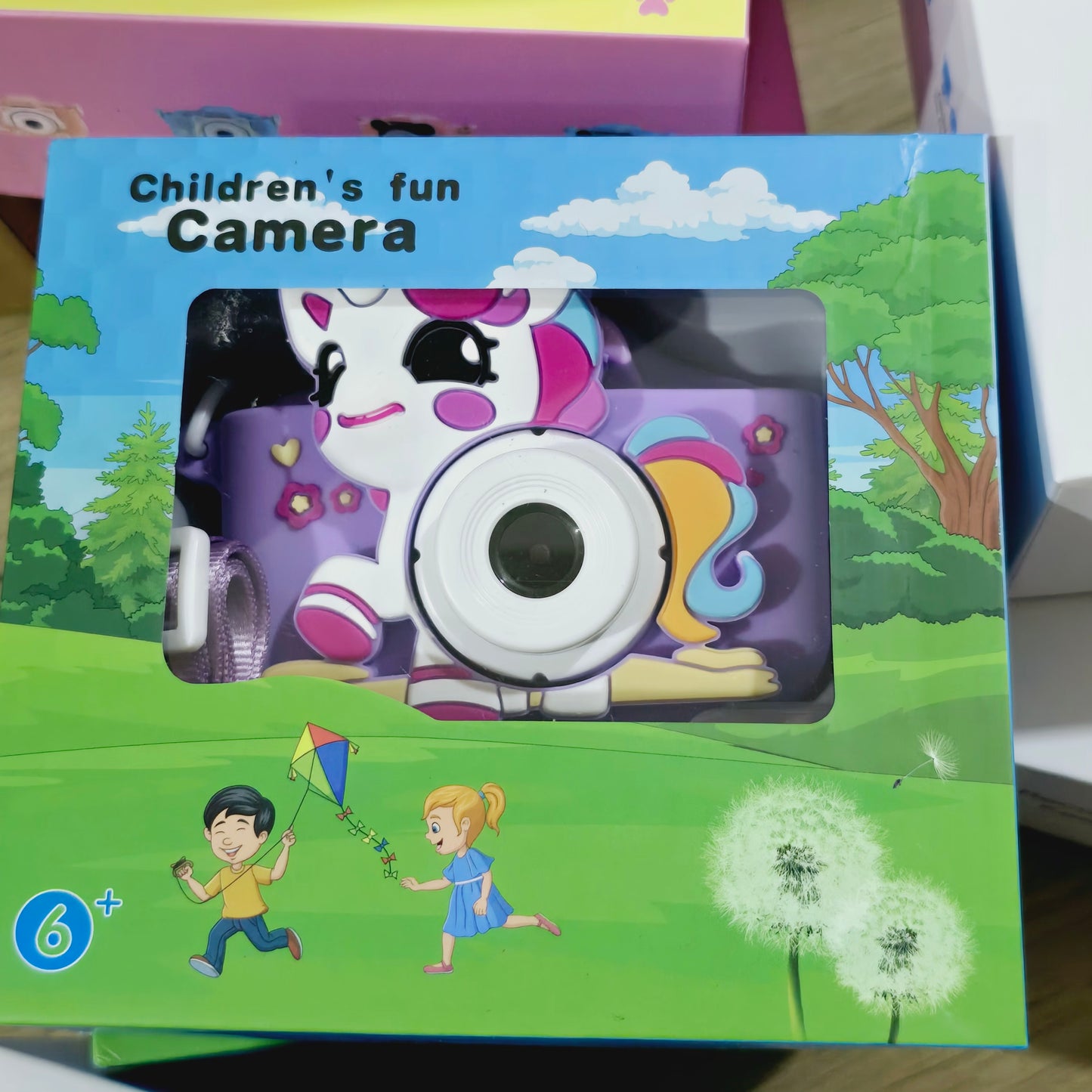 Camera Digital Purple Unicorn For Kids