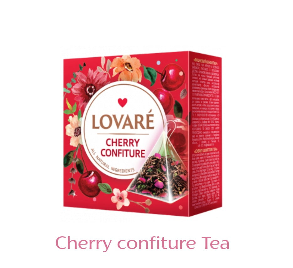 Lovare Tea in Pyramids Made in Ukraine