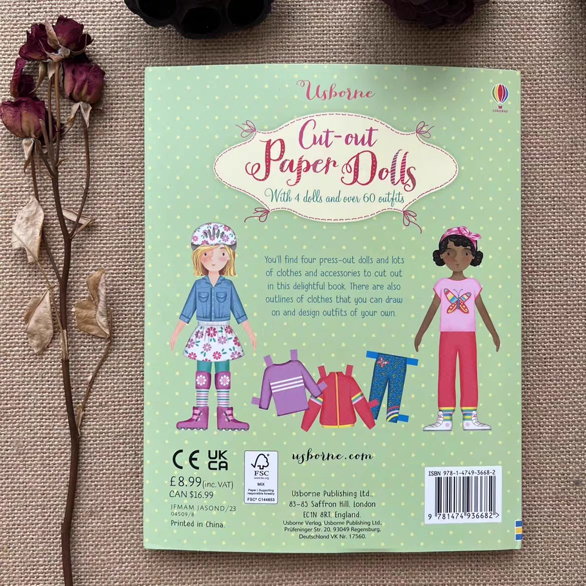 Usborn Cut-Out Paper Dolls By: Fiona Watt