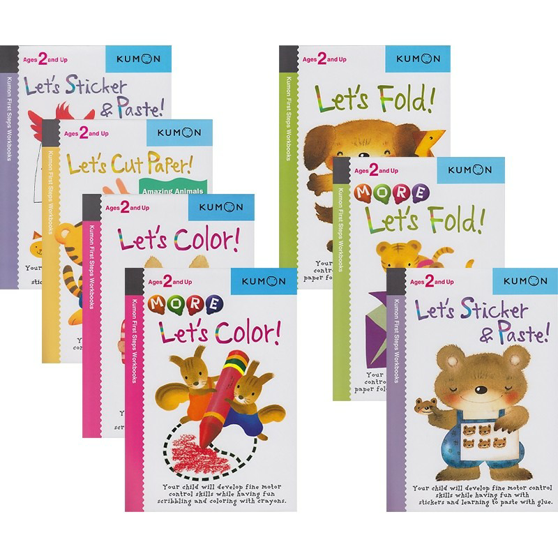 Kumon First Steps Workbooks 12 Books