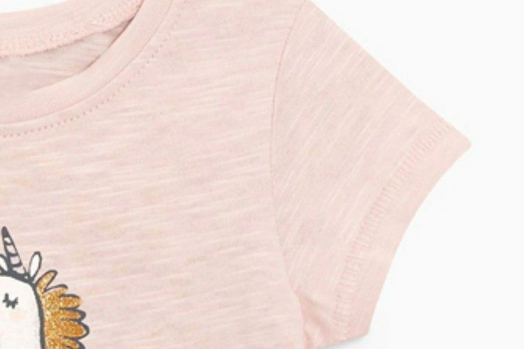 Cotton Unicorn T-shirt For Kids Size 3y