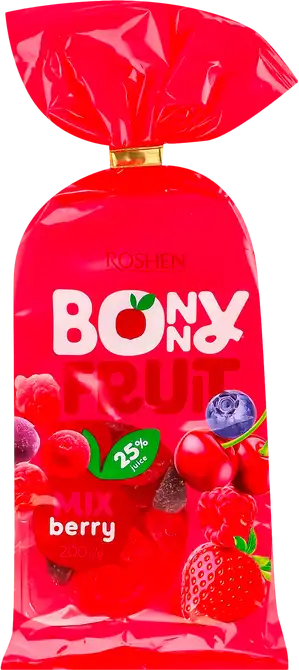 CANDY ROSHEN BONNY FRUIT BERRY MIX JELLY 200