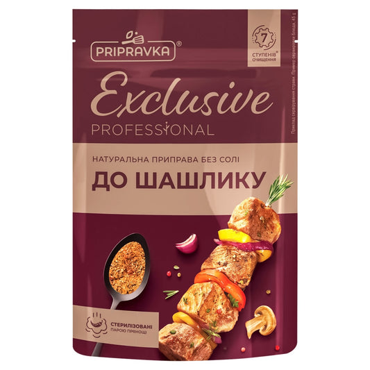 Natural seasoning without salt for barbecue Exclusive Professional PRIPRAVKA 45g