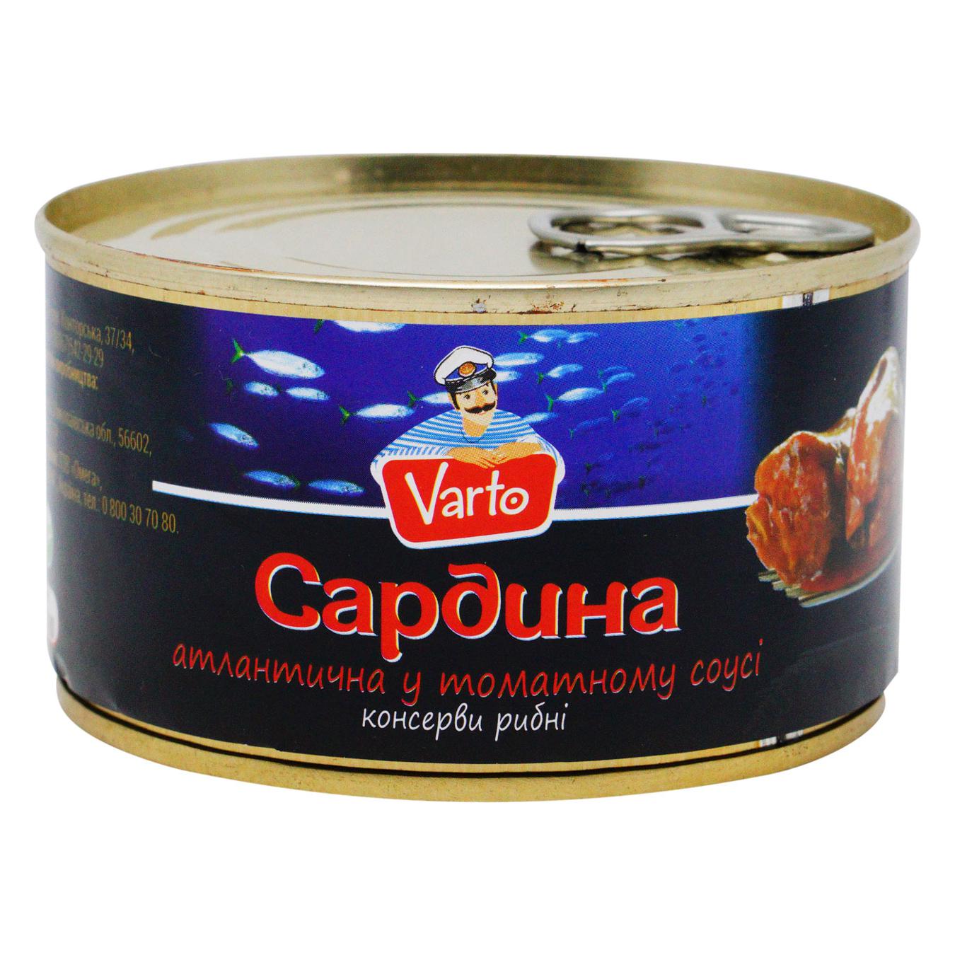 Varto sardines fried in tomato sauce 240g