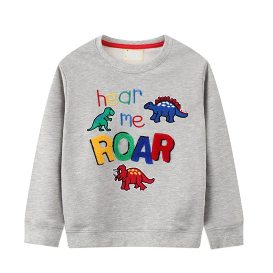 Cotton 100% Sweater Dinos Design