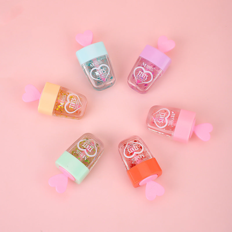 Cute Ice Cream Color change Lip Gloss Set Lip