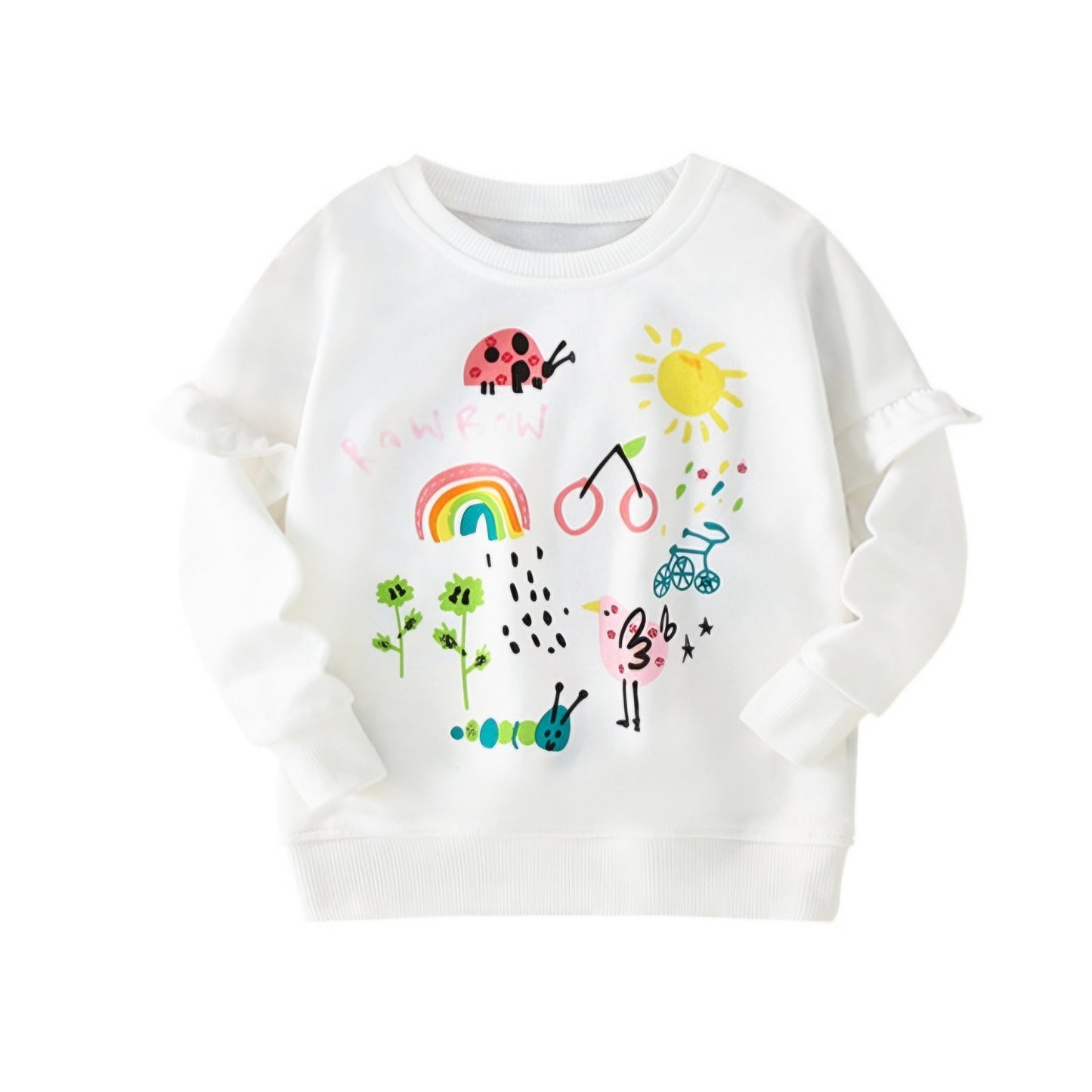 Cotton Sweater Long Sleeve Size 2-8y