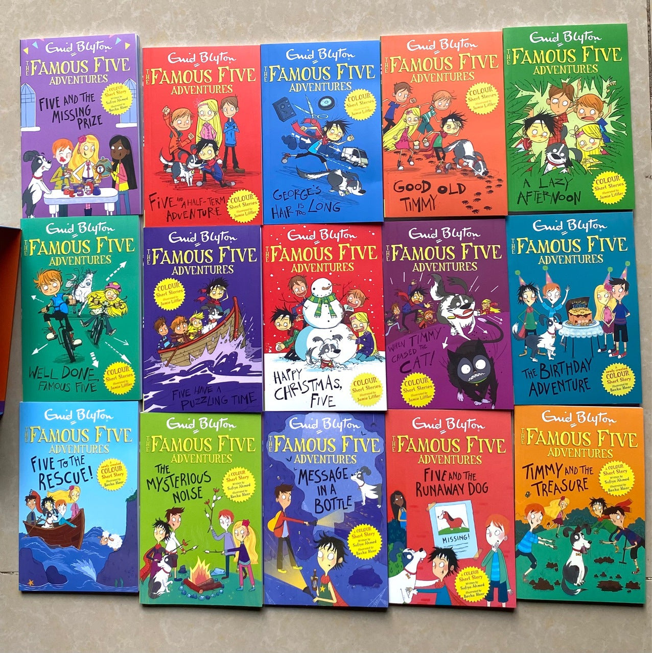 The Famous Five Adventures - 14 Books Set