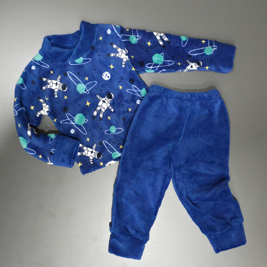 Warm Pijama Space Design Boys 1-3y