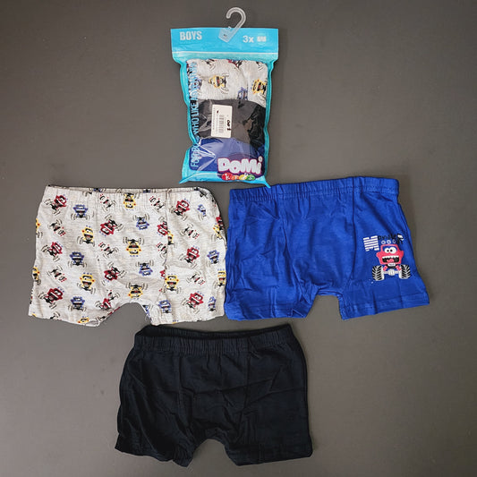 Boys Underwear Cotton 100% 3-10y 3 pcs