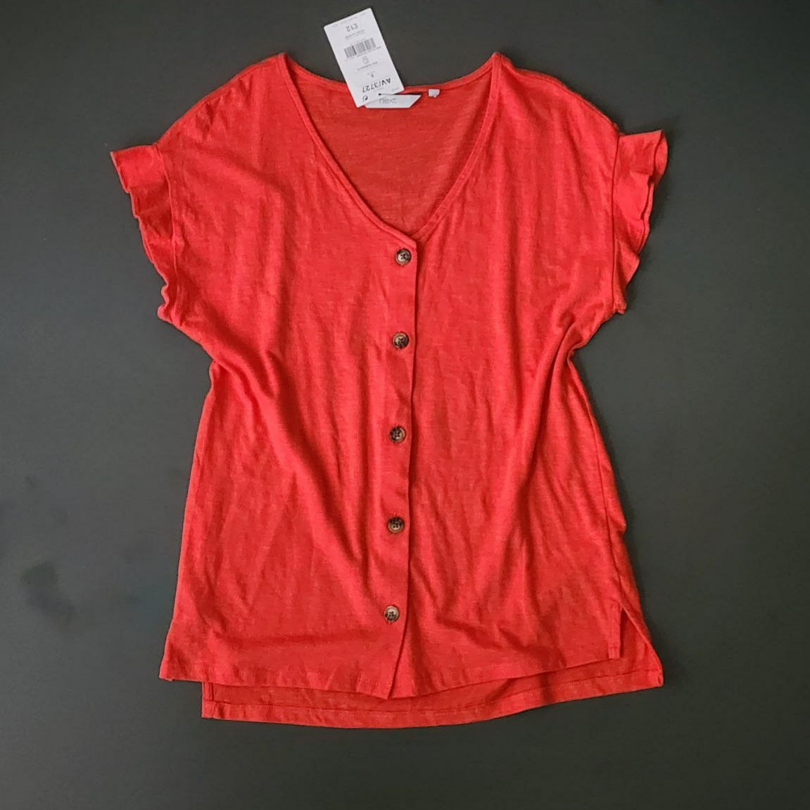 T-shirt For Women V-Neck Brand Next Size M