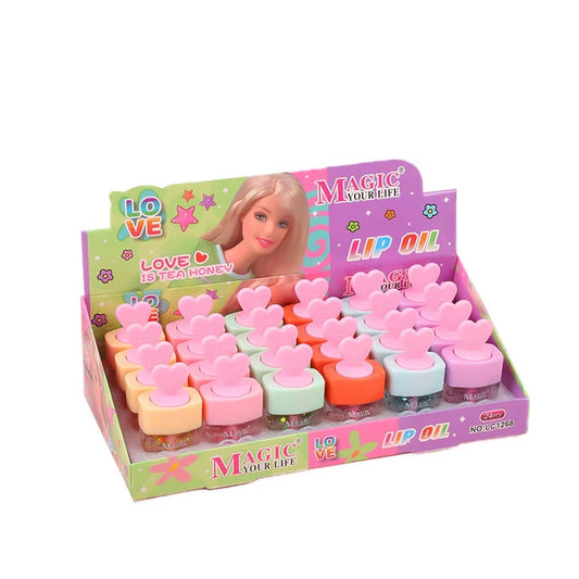 Cute Ice Cream Color change Lip Gloss Set Lip