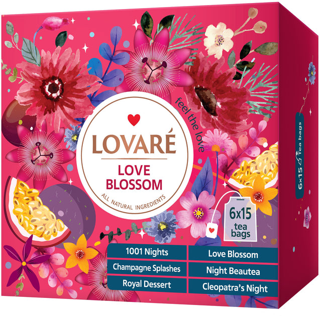 Lovaré Big Tea Sets 80 Tea Bags