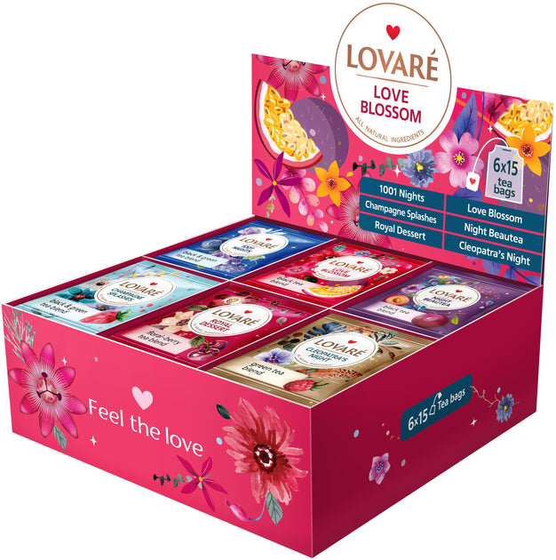 Lovaré Big Tea Sets 80 Tea Bags