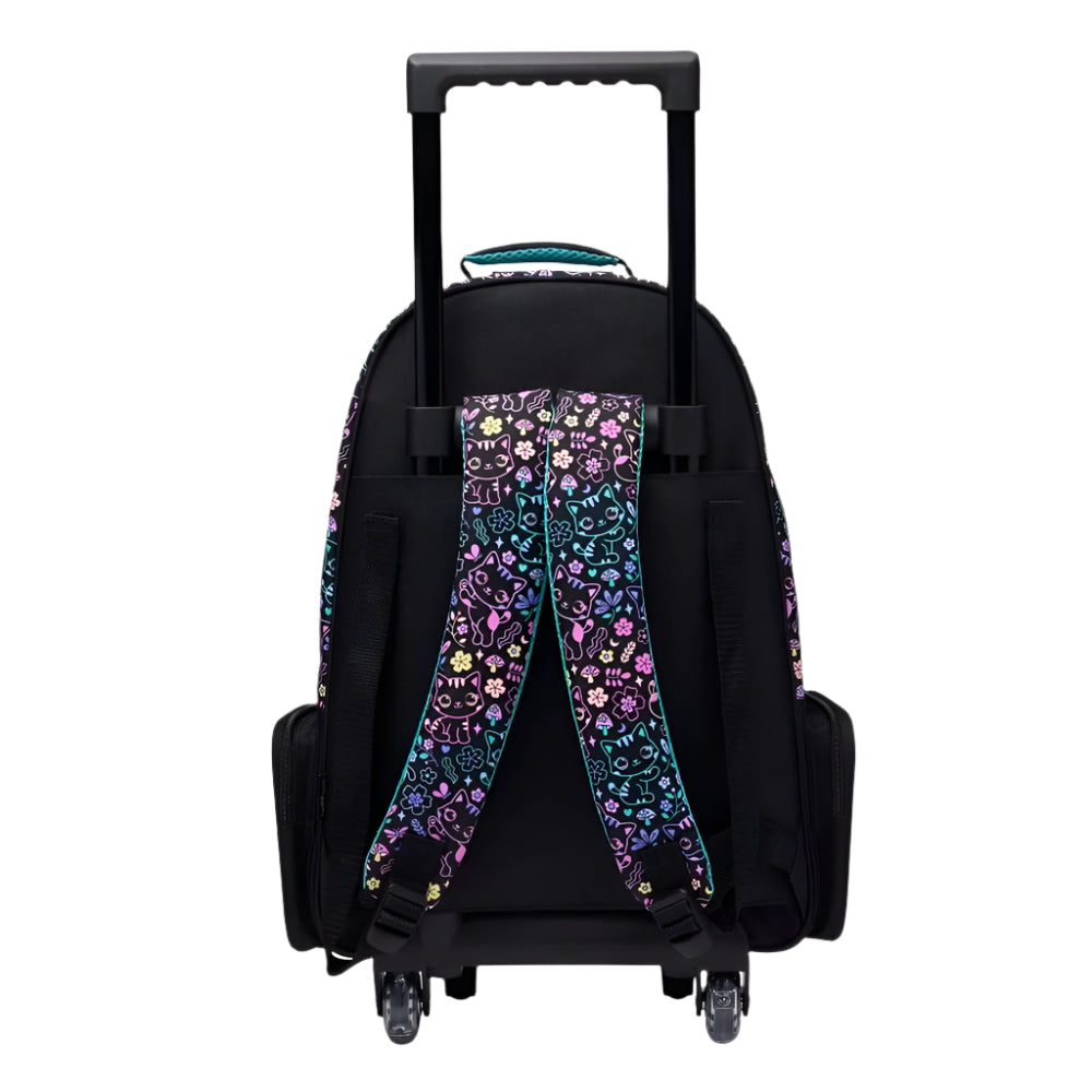Smiggle Backpack With Wheels Cat Design