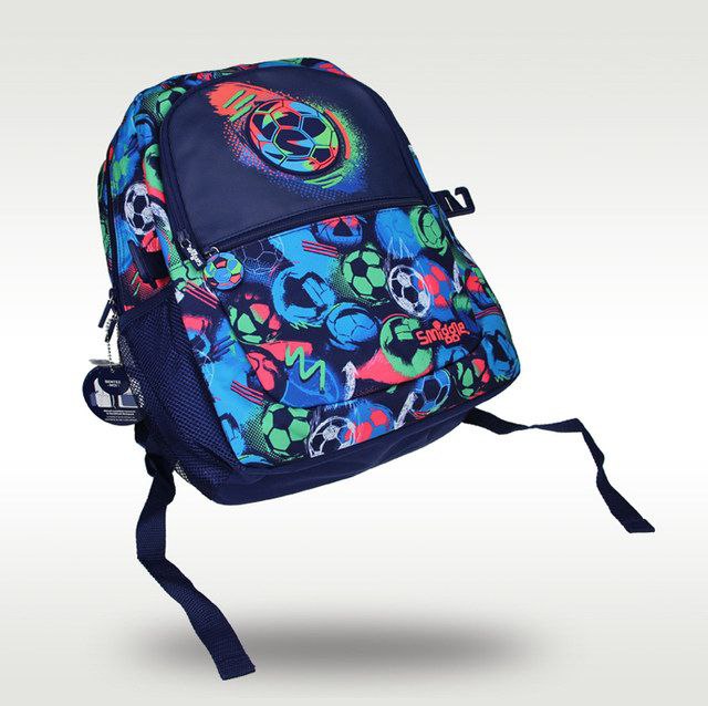 Smiggle Backpack Football Design 42cm G1-G3