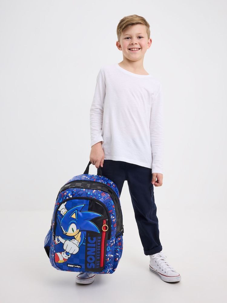 Smiggle Backpack Sonic Design