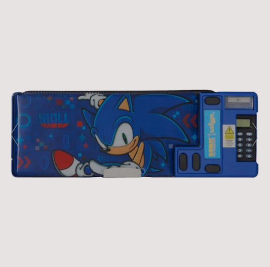 Smiggle Pop Out Pencil Case Sonic Design