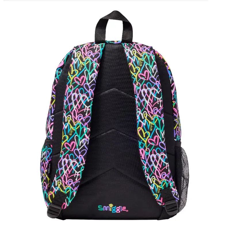 Smiggle Backpack Hearts Design 42cm G1-G3