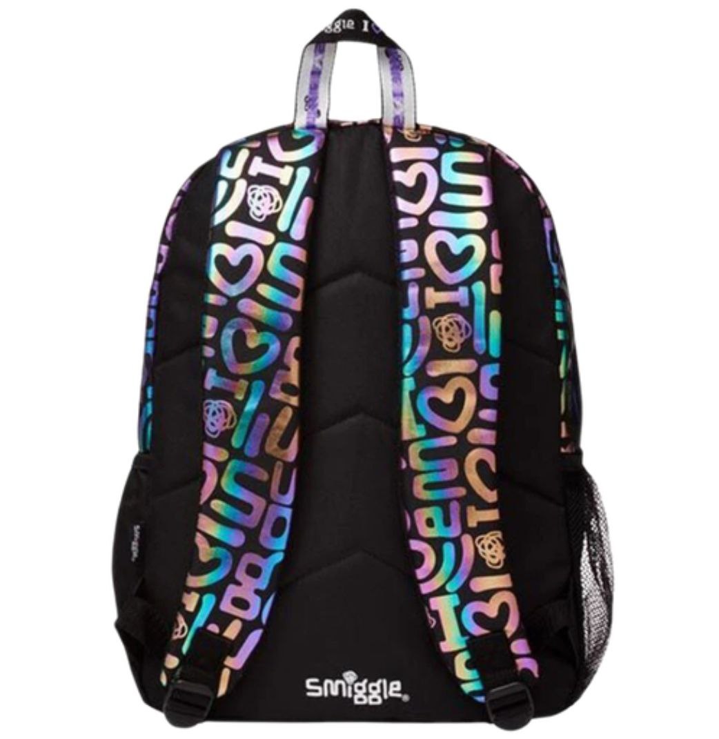 Smiggle Backpack Letters Design