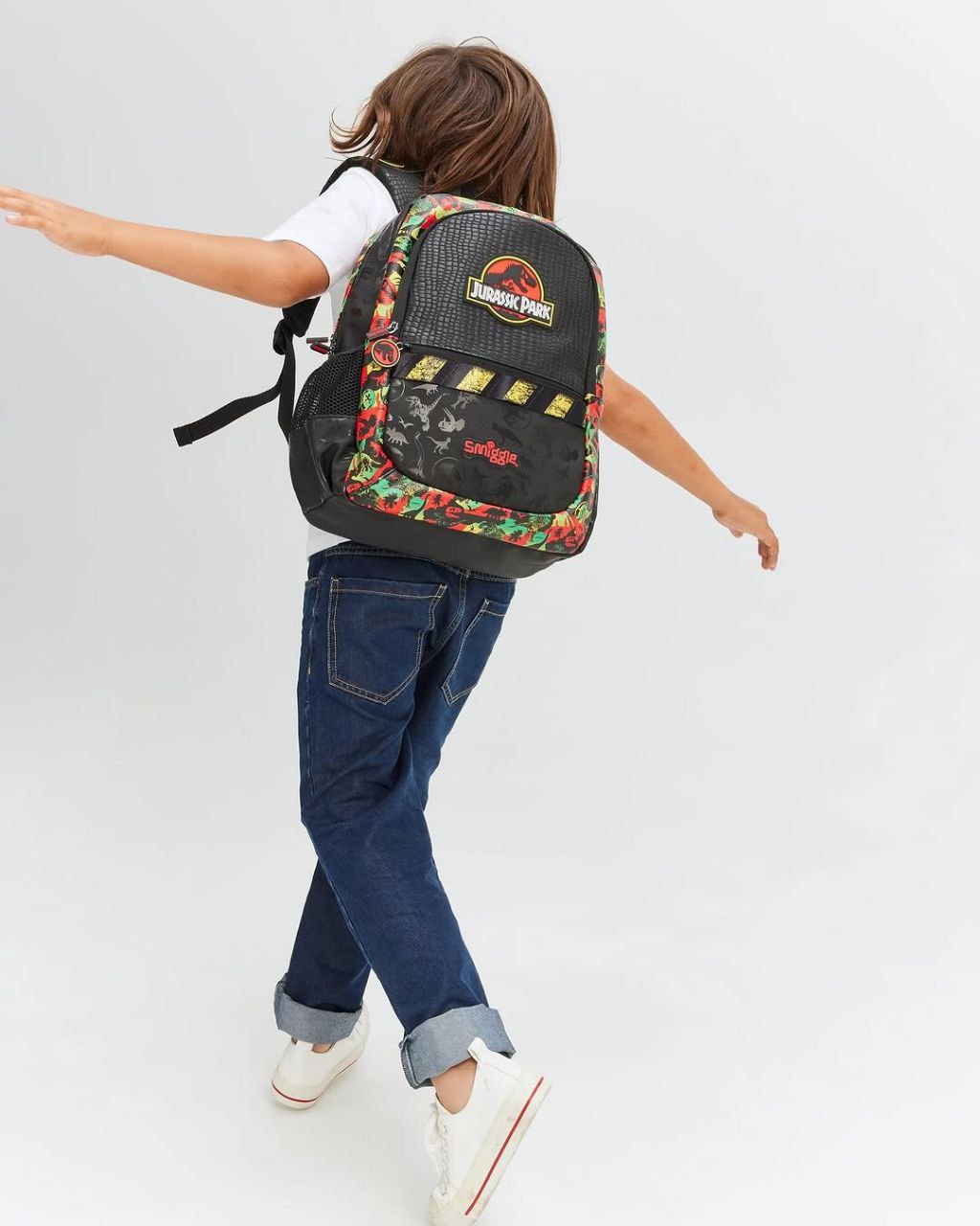 Smiggle Backpack Jurassic Park Design 42cm