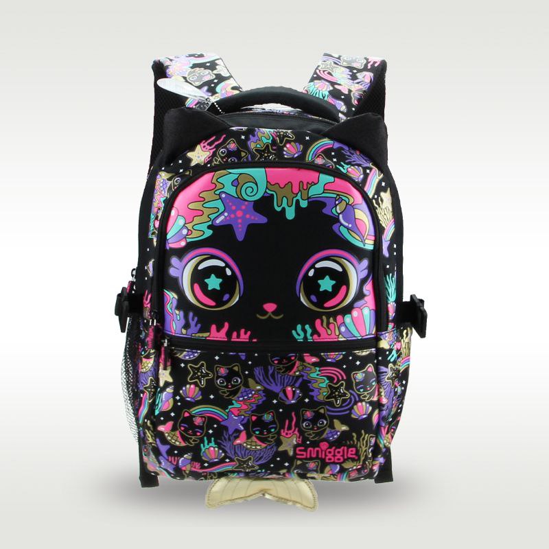 Smiggle Backpack Cat Design