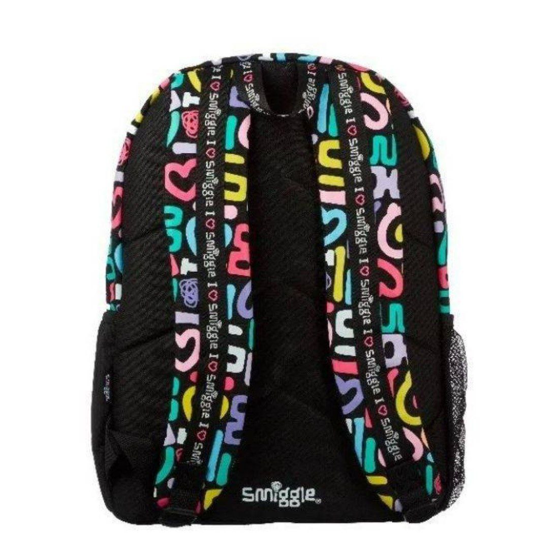 Smiggle Backpack Letter Design