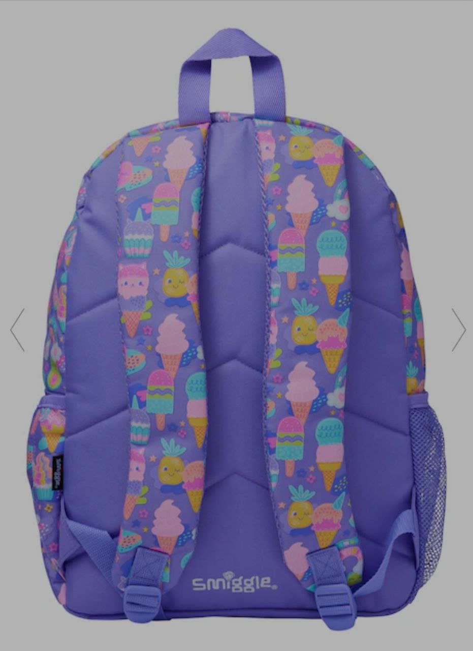 Smiggle Backpack Unicorn Ice Cream Design 42cm G1-G3