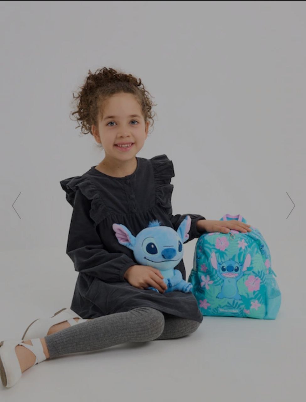 Smiggle Small Backpack Stitch Design 26cm