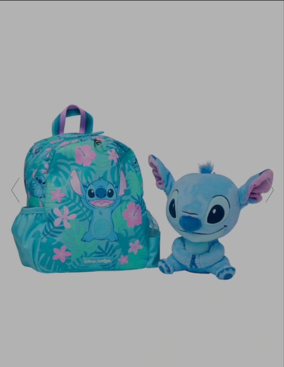 Smiggle Small Backpack Stitch Design 26cm