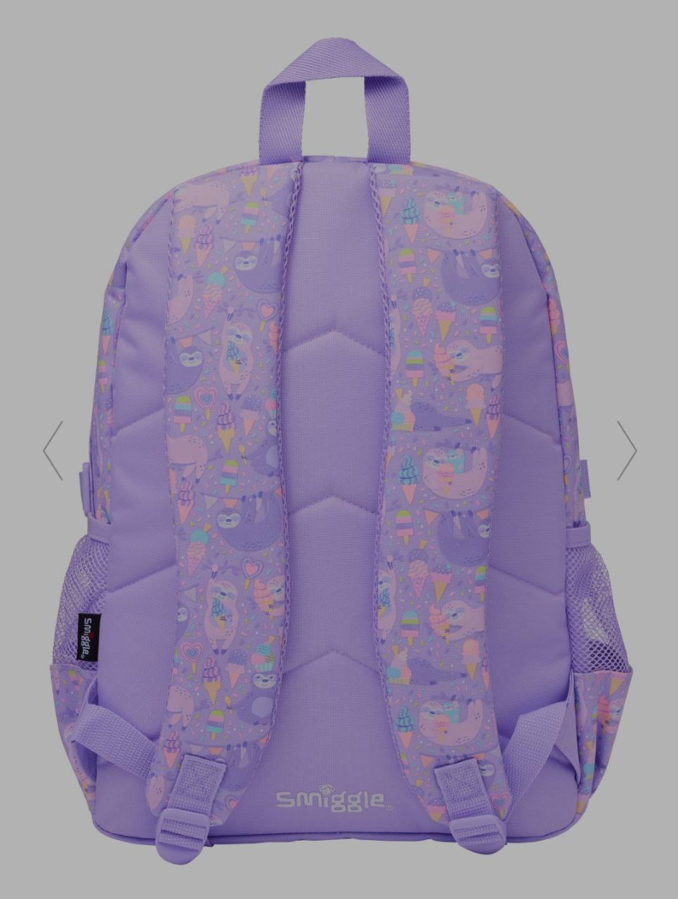 Smiggle Backpack Sloth Design 42cm G1-G3