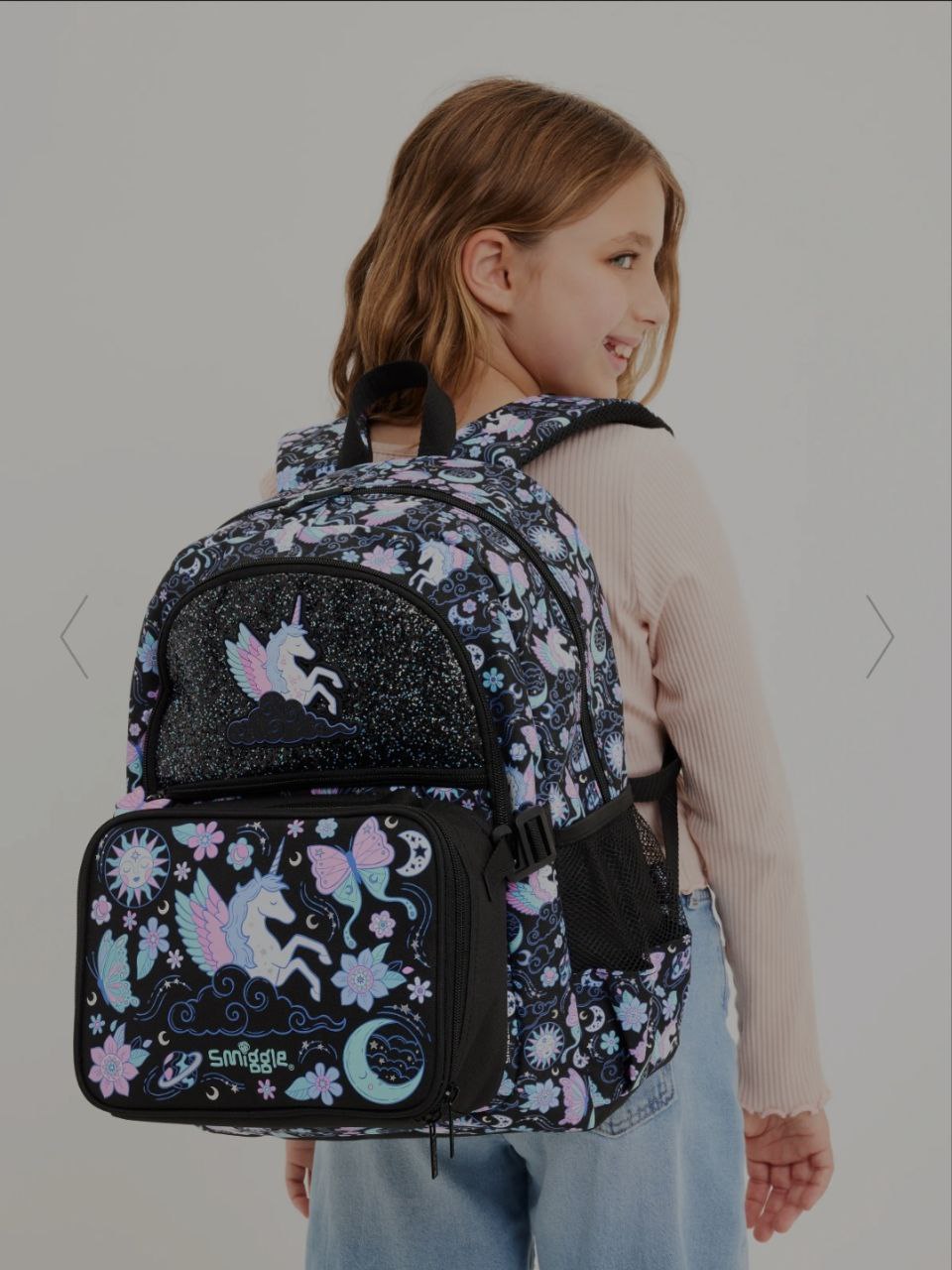 Smiggle Backpack Unicorn Design 42cm G1-G3