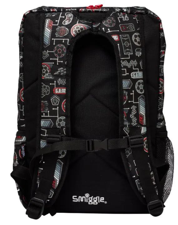 Smiggle Backpack Football Design