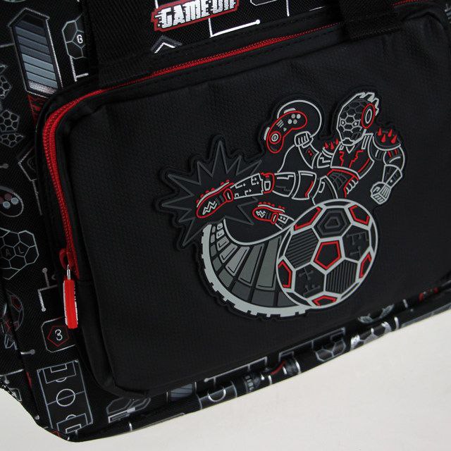 Smiggle Backpack Football Design