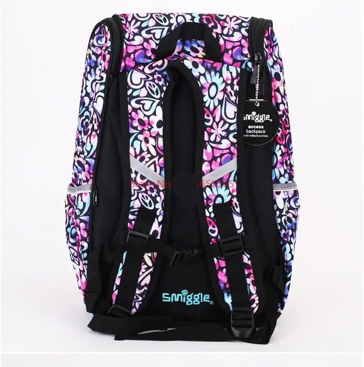 Smiggle Backpack Flower Design
